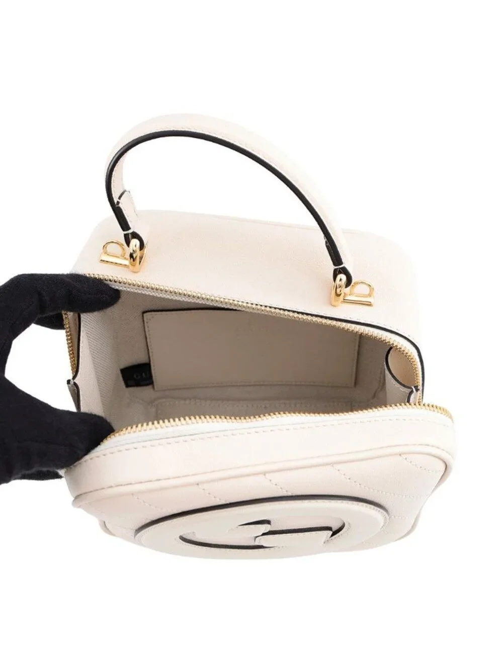 Gucci Handbag Blondie Top Handle Leather Bag 2-Way